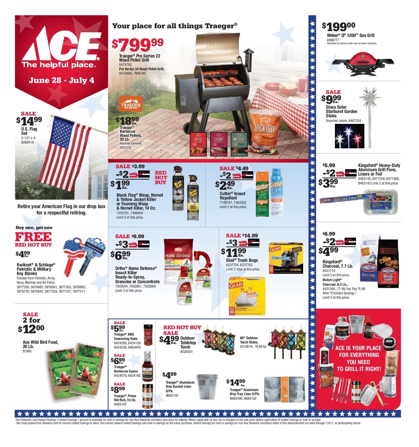 2017 4th of July Sale Ad - pg 1