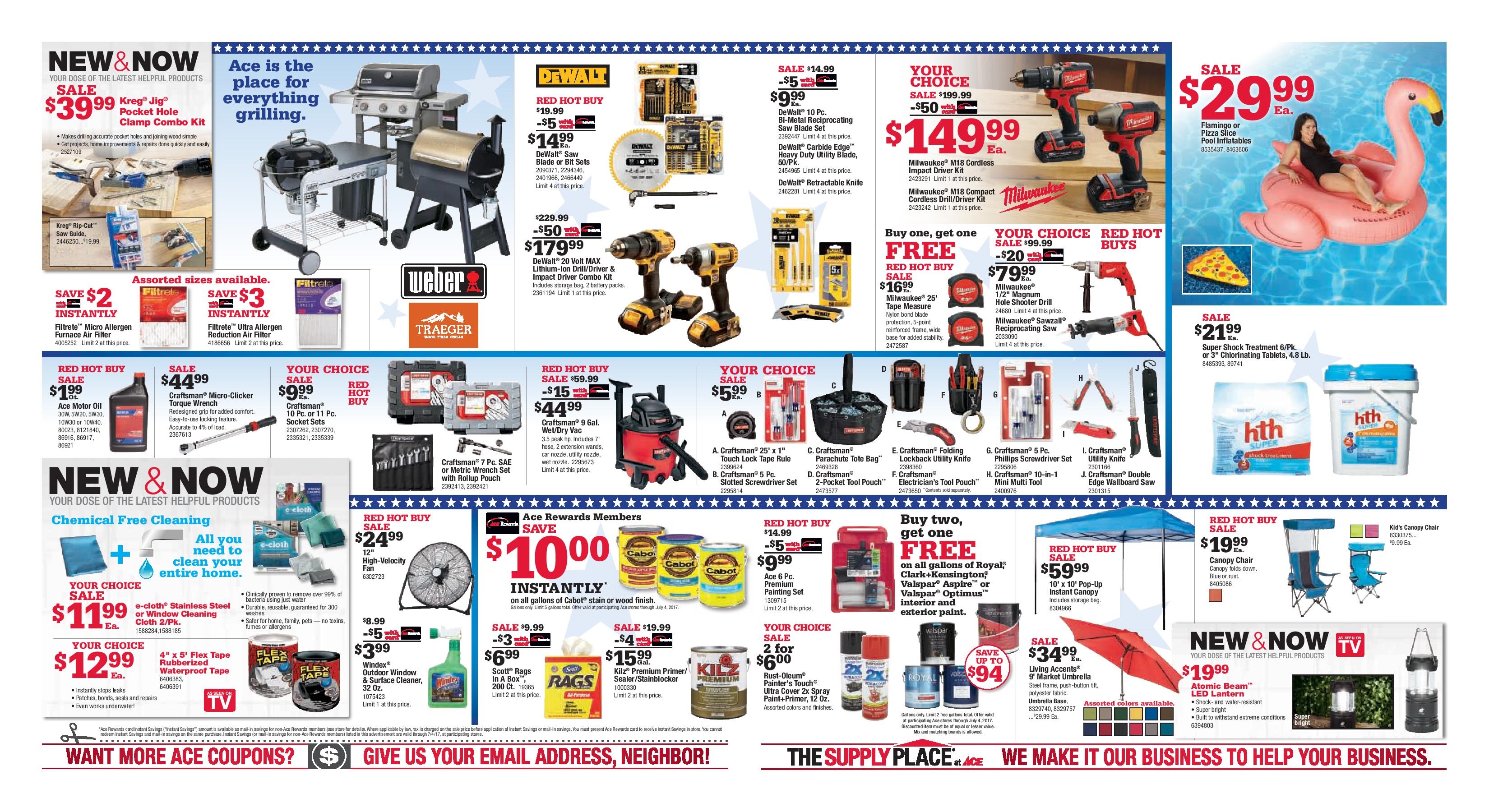 2017 4th of July Sale ad - pg 2&3
