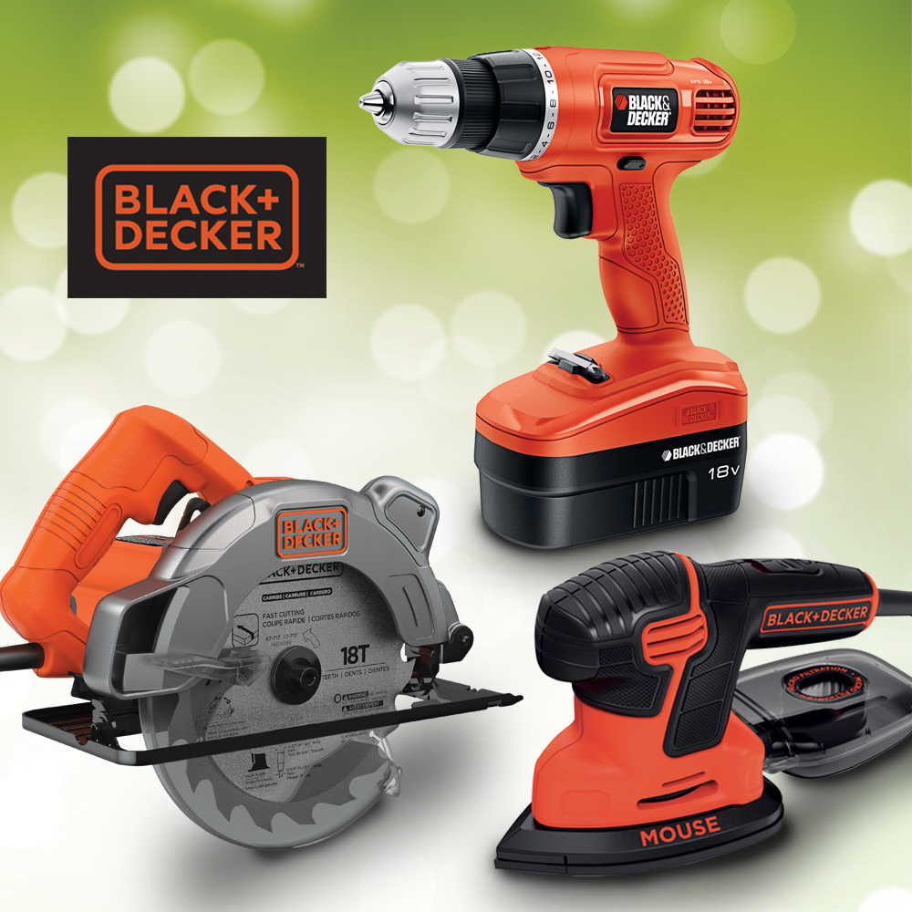 November 2017 Black Decker Tools banner