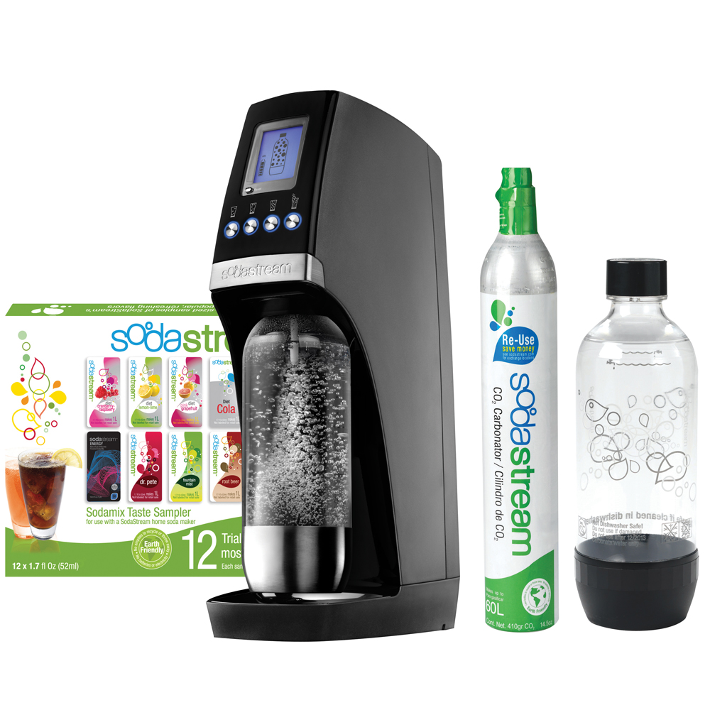 Sodastream Revolution Black & Silver