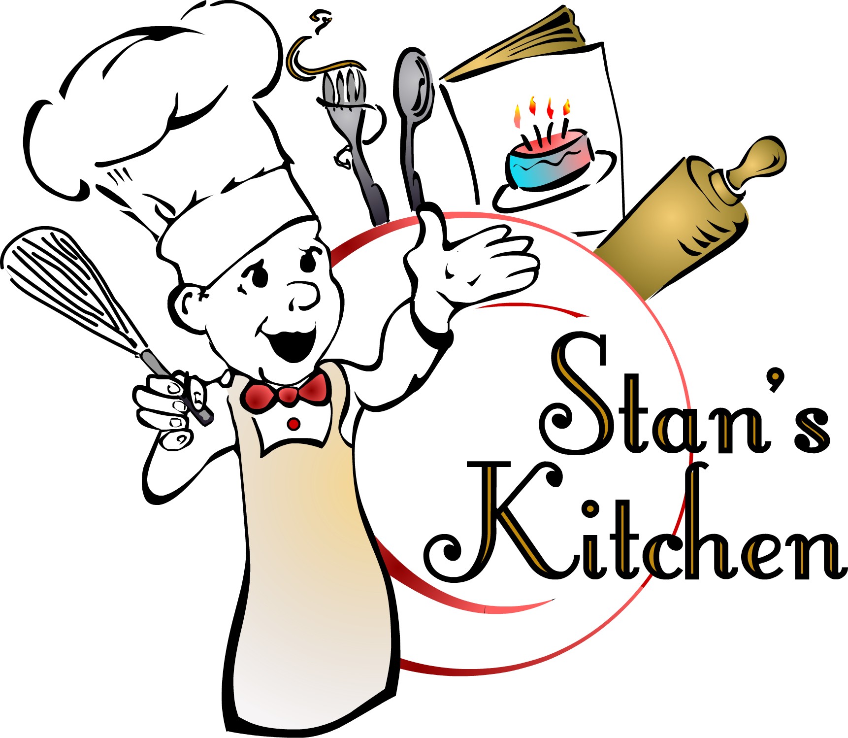 Order cook. Kitchen logo.