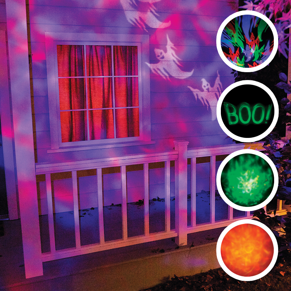 October 2018 - Halloween Light Projector