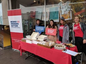 Moms Demand Action bake sale