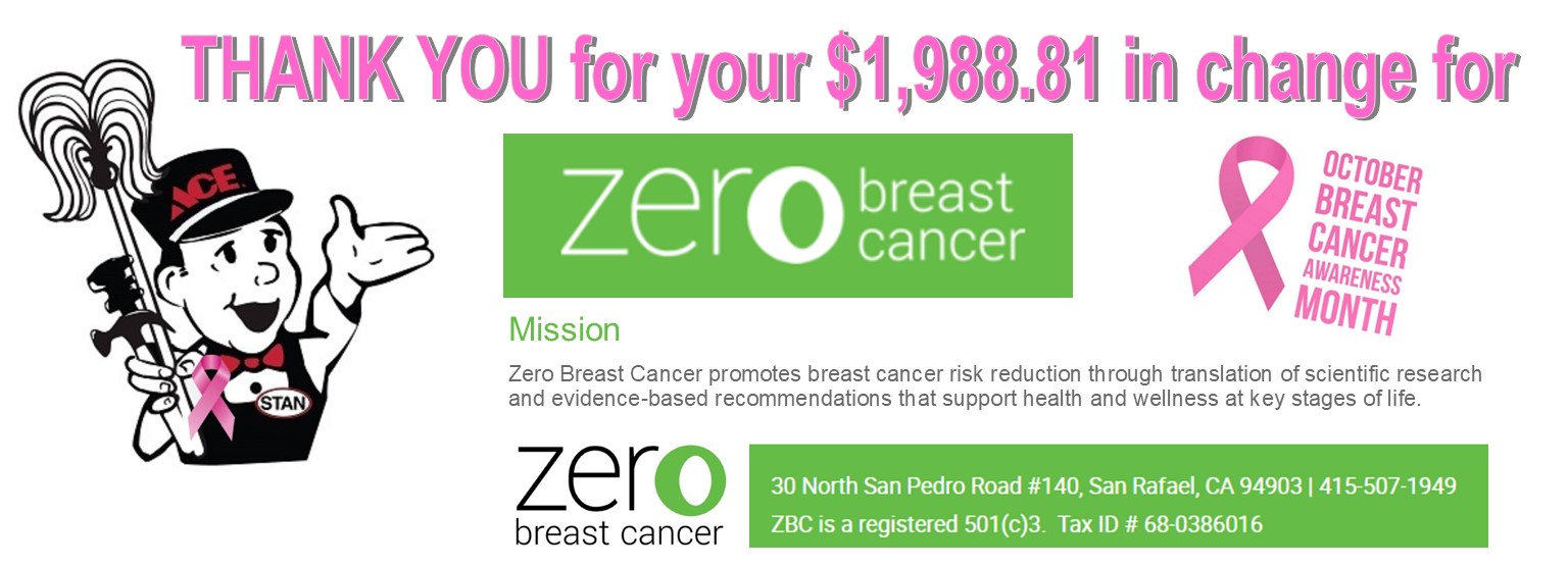 Thank you for rounding up your change for ZBC